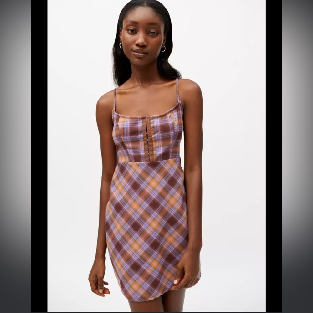 Urban Outfitters | Keya Plaid Dress